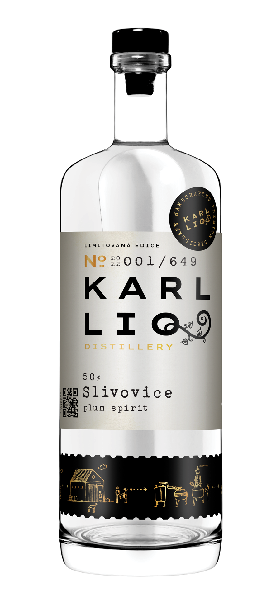 Karl LIQ Slivovice 50%