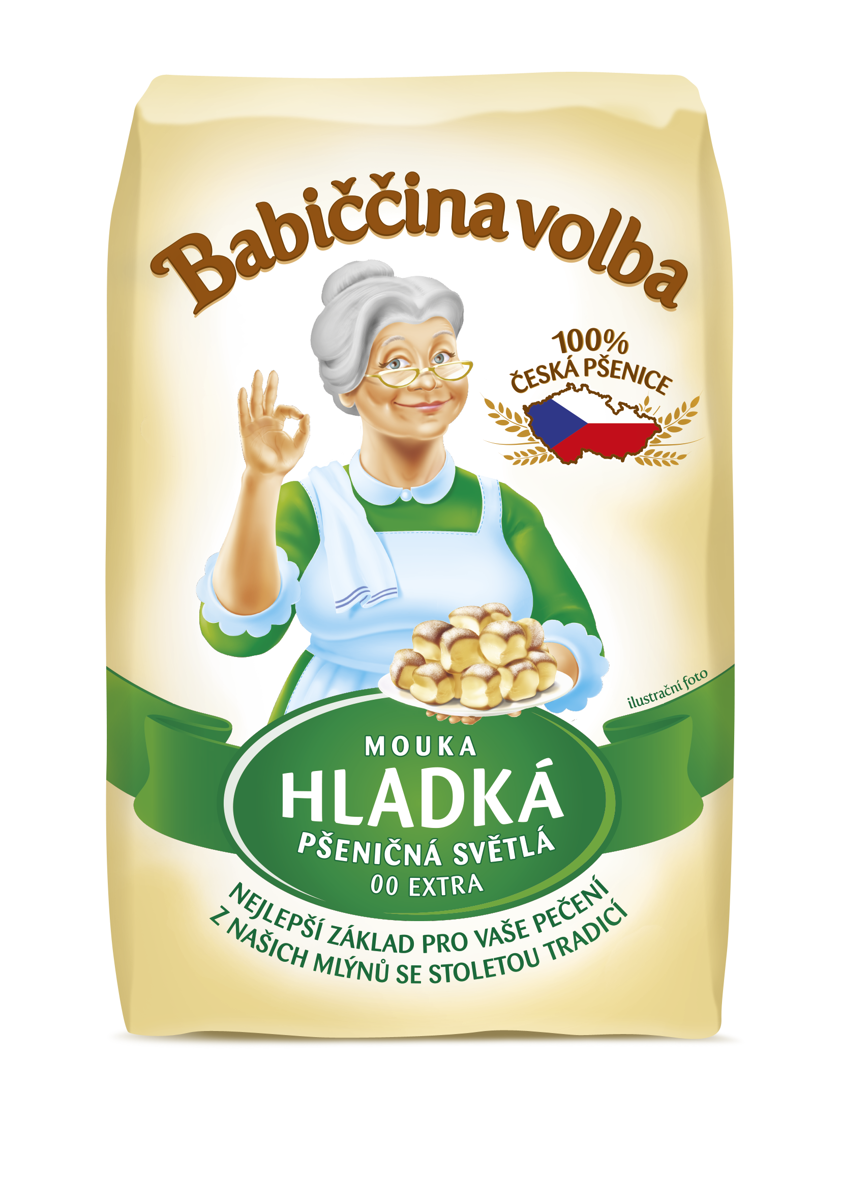 Babiččina volba Mouka HLADKÁ pšeničná