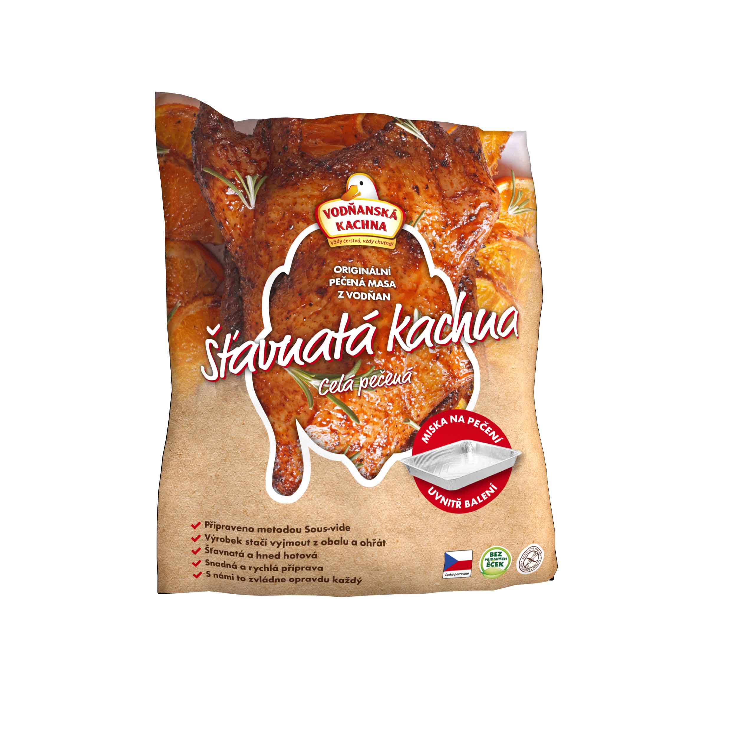 Šťavnatá kachna celá pečená (sous vide)