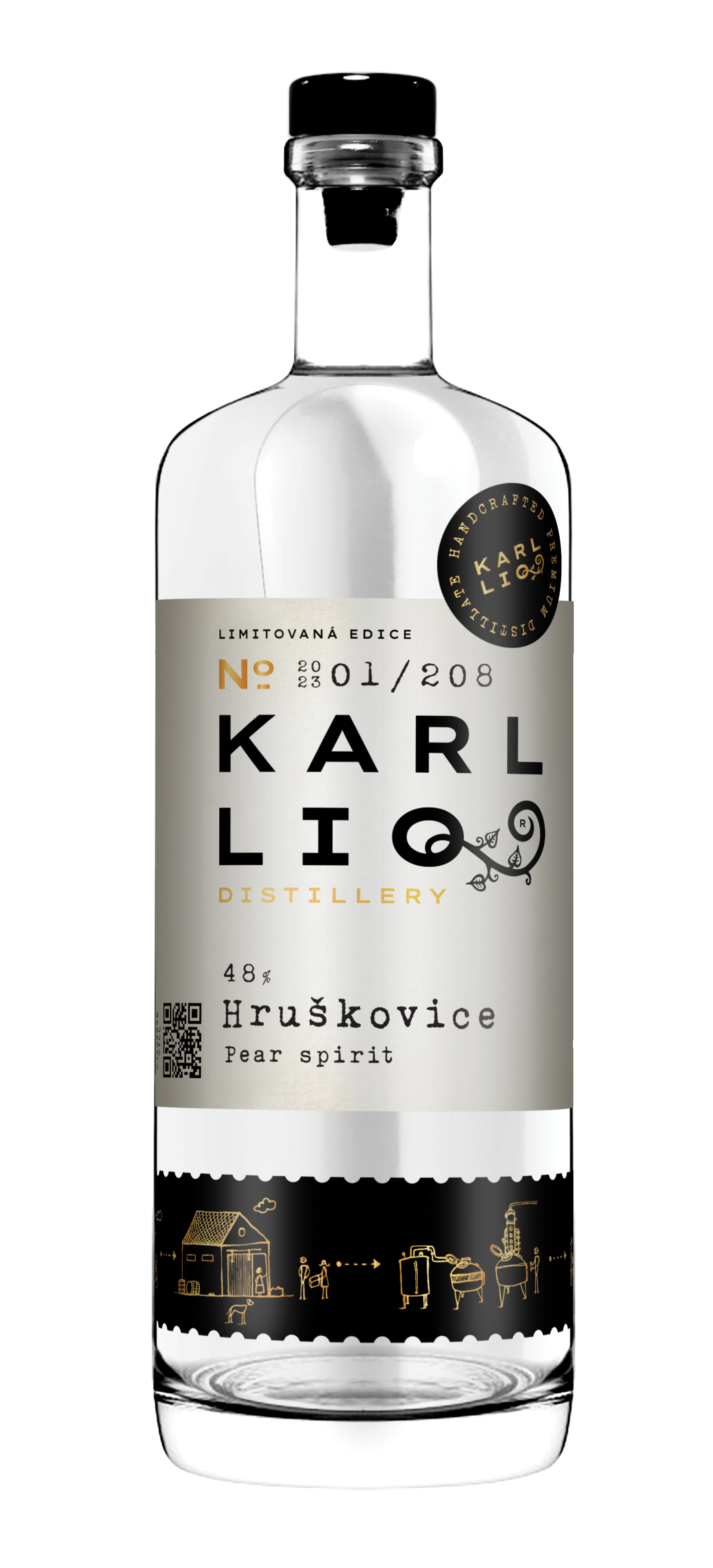 Karl LIQ Hruškovice 48%
