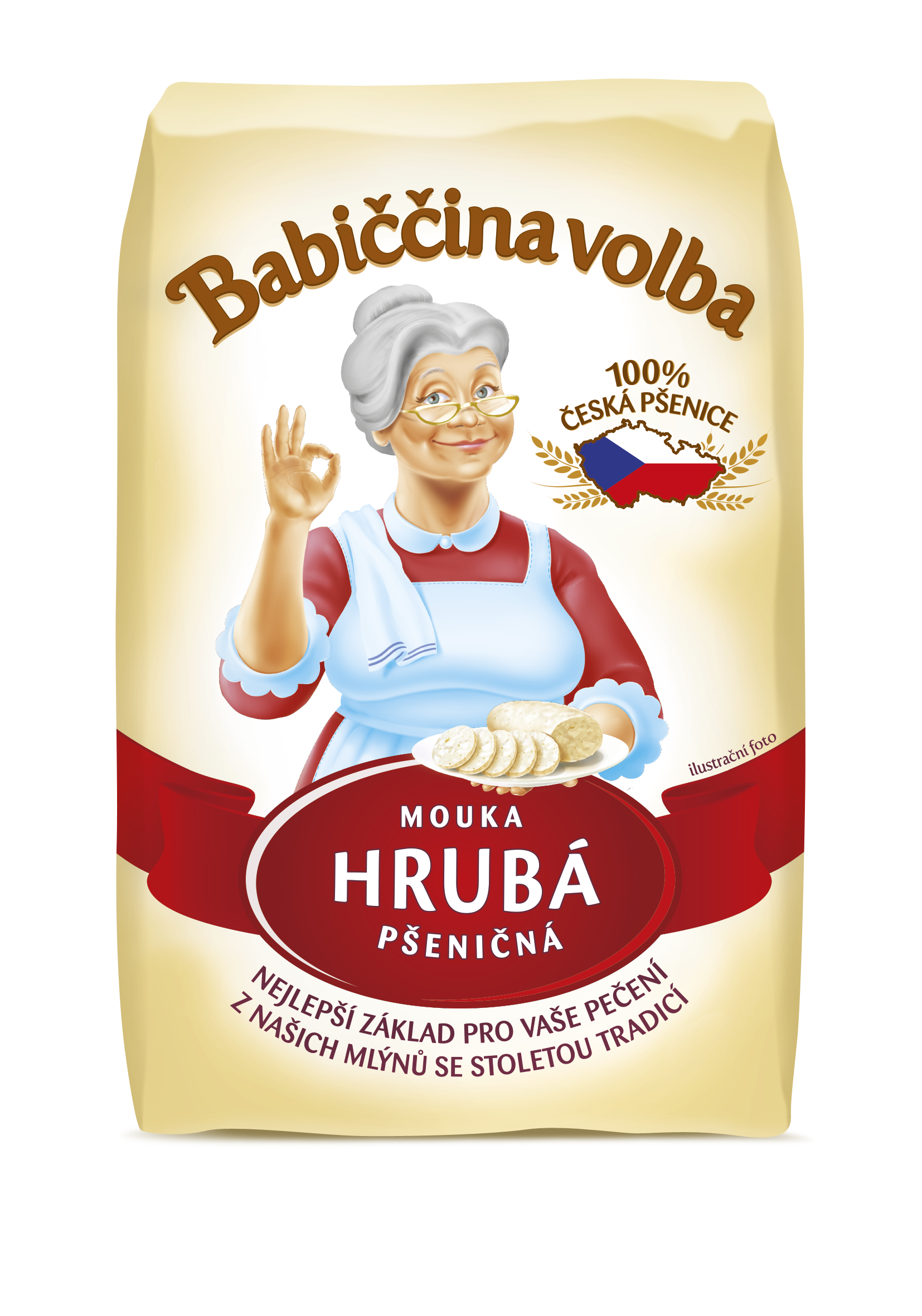 Babiččina volba Mouka HRUBÁ pšeničná