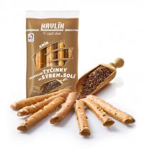 Trvanlivé tyčinky se sýrem a solí - kmín