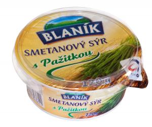 Blaník smetanový sýr s pažitkou